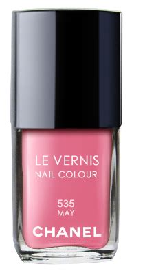 chanel le vernis nail colour 535 may|chanel nail color chart.